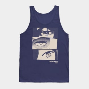 Jigokuraku Gloomy Halftone Fanart Design Tank Top